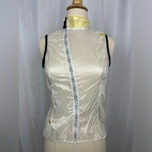 NWT Mavic Clear/White Zippered Cycling Best Sz XS